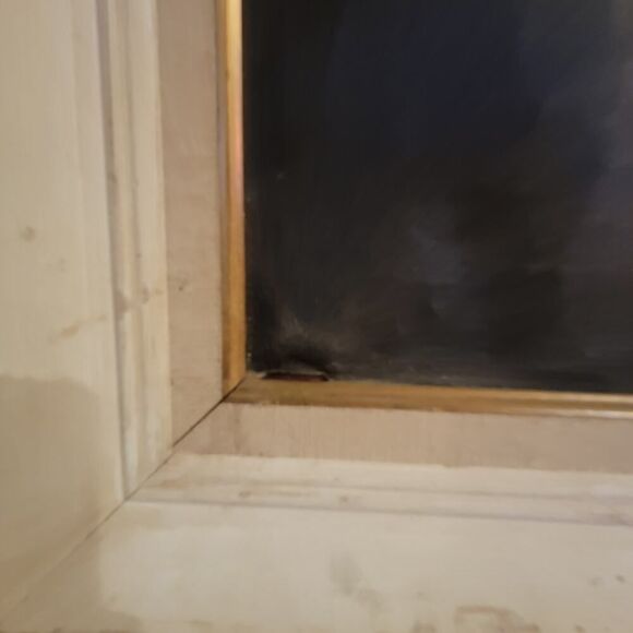 Hauntingly Beautiful Marjorie Blake Clown Painting – Large Framed Vintage Art - Picture 4 of 8